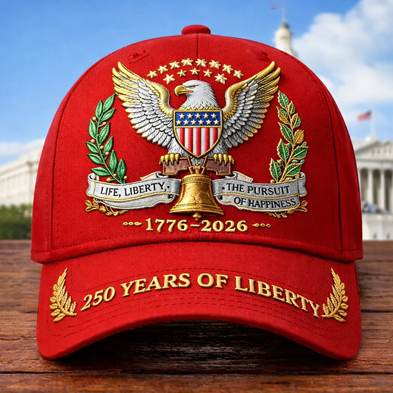 US 250th Anniversary Retro Art Print Hat