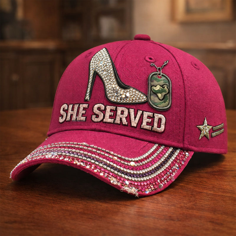 Women's Veterans Art Print Casual Hat