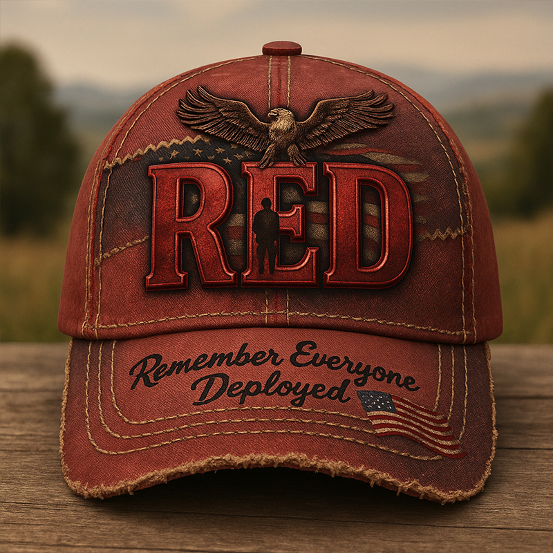 Red Friday Casual Hat
