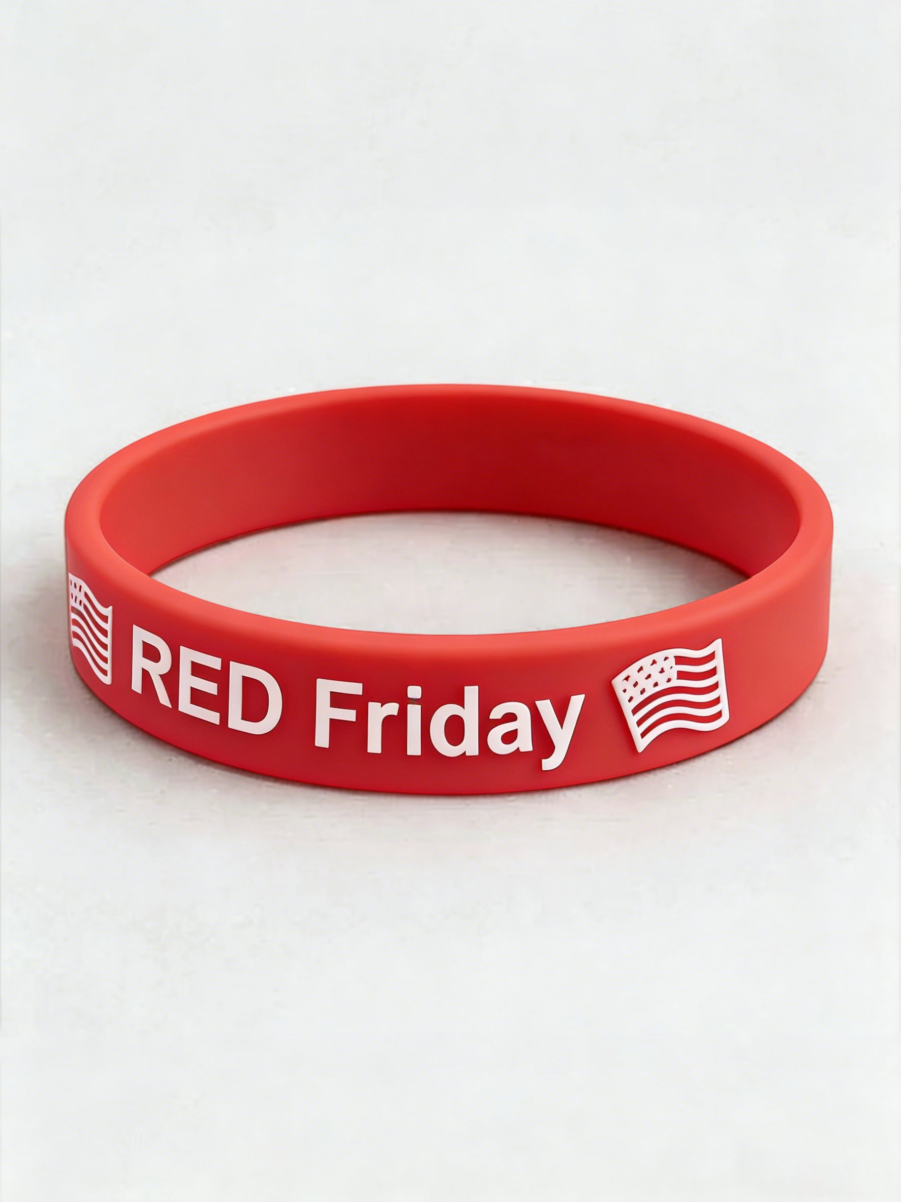 RED Friday Bracelet Military Support