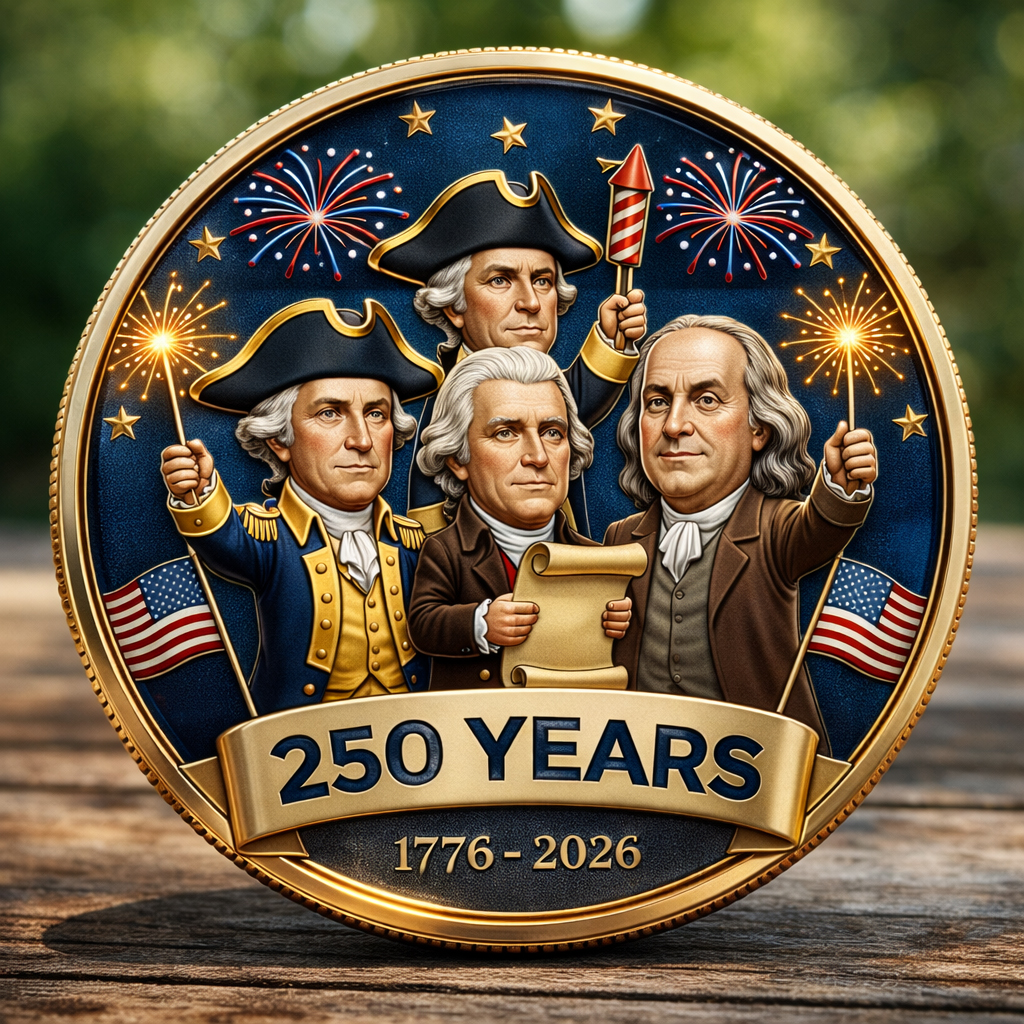 🏆Flash Sale 60% OFF - U.S 250th Anniversary Commemorative Coin