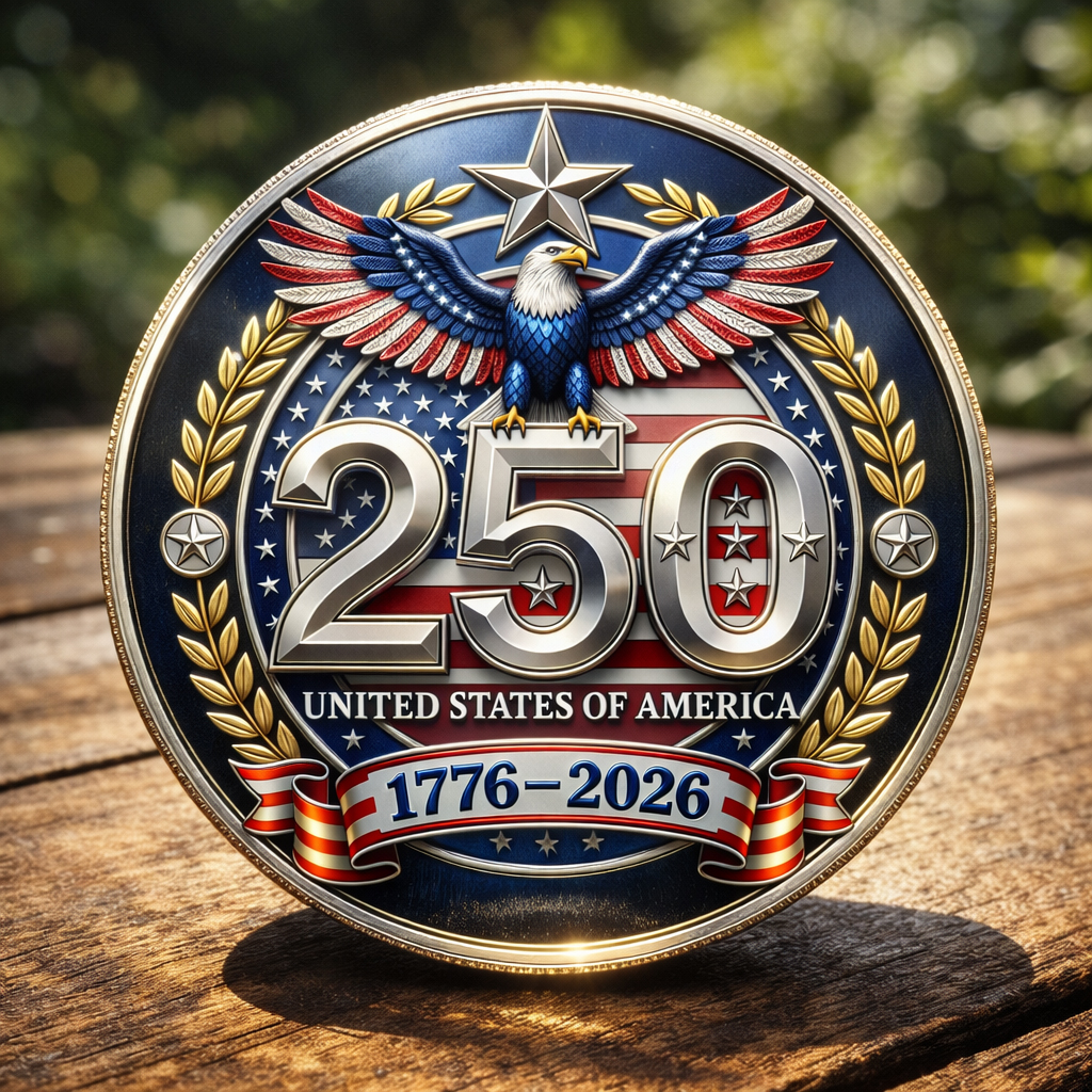 🏆New Year 60% OFF- U.S 250th Anniversary Commemorative Coin