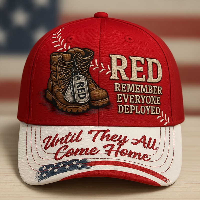 Red Friday Casual Hat