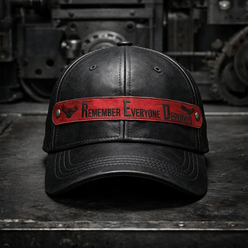 Red Friday Printed Casual Hat