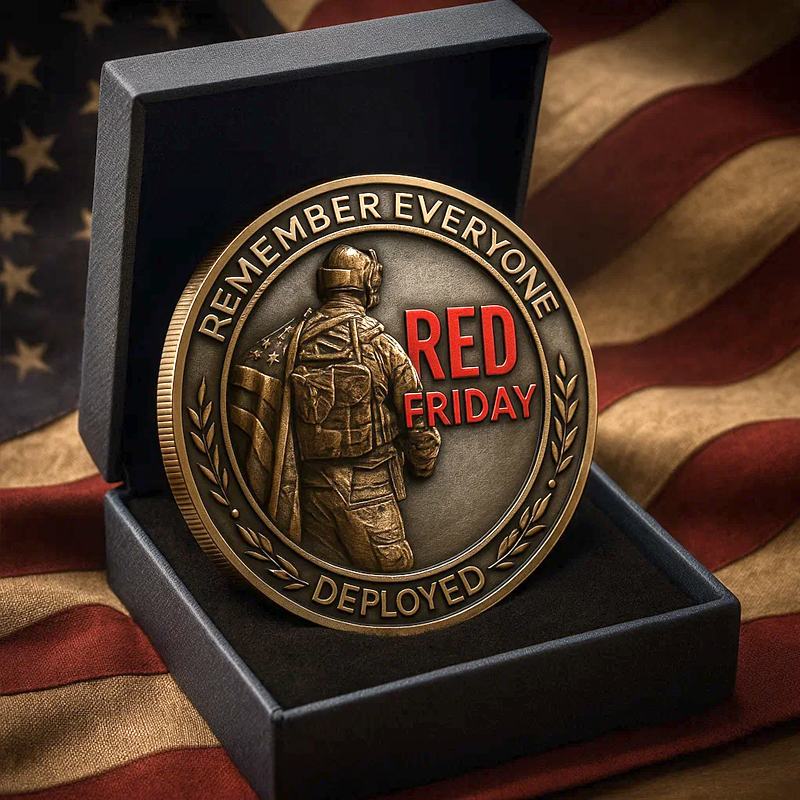 Red Friday Commemorative Coin