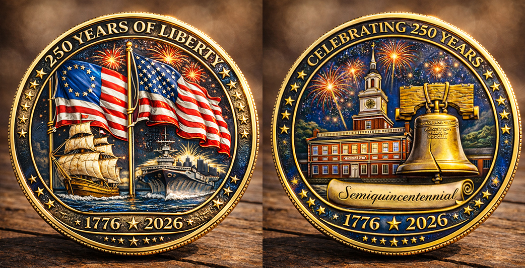 🏆Flash Sale 60% OFF - United States Semiquincentennial Celebration Coin