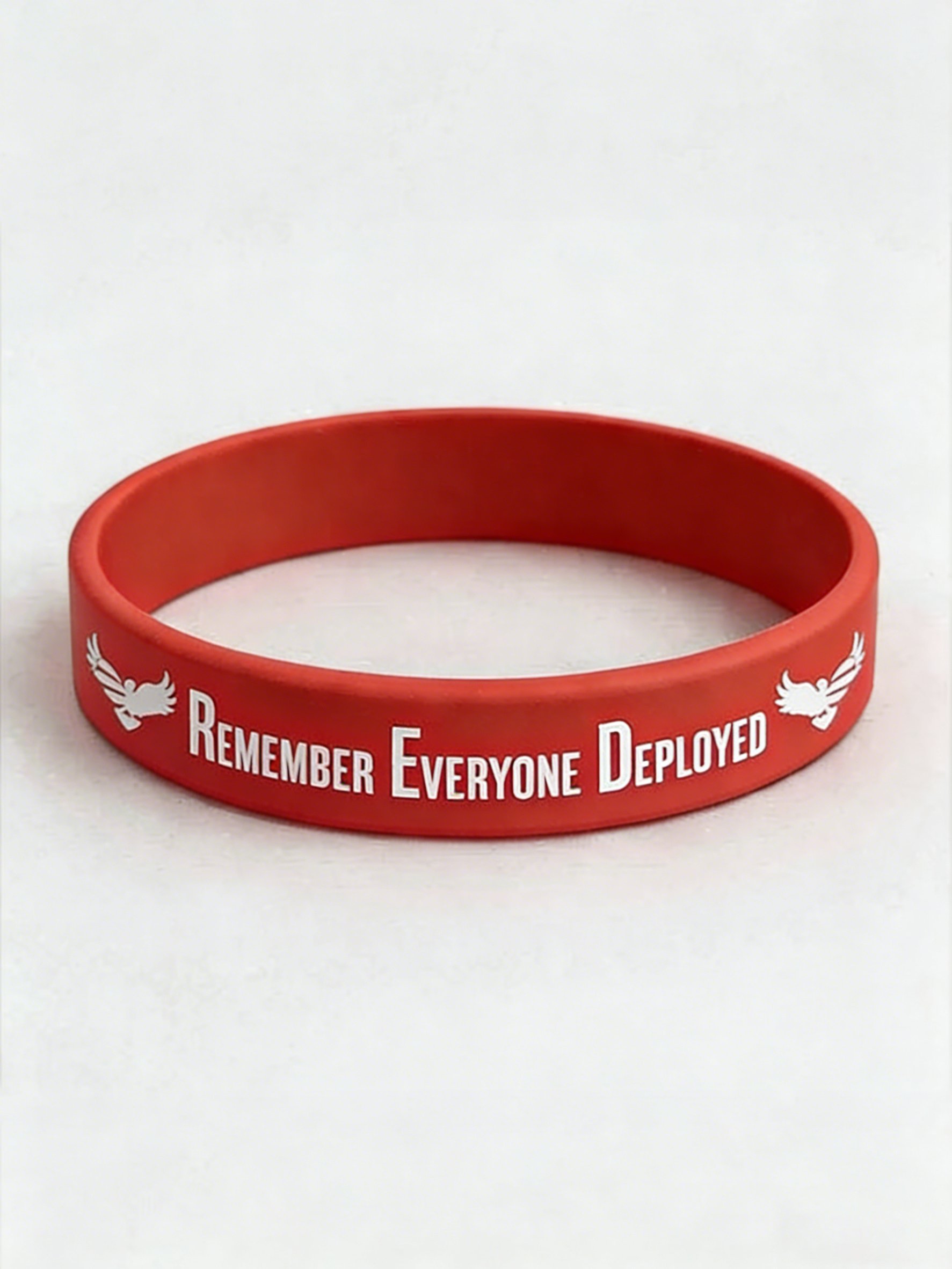 RED Friday Bracelet Remember Everyone Deployed Military Support