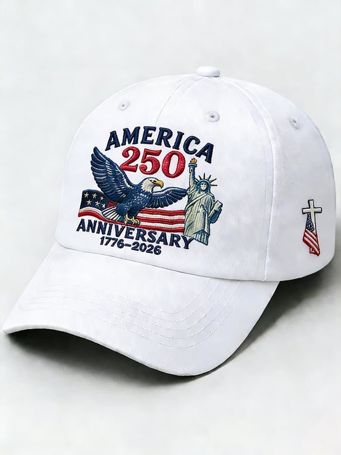 USA 250th Anniversary Faith Print  Hat